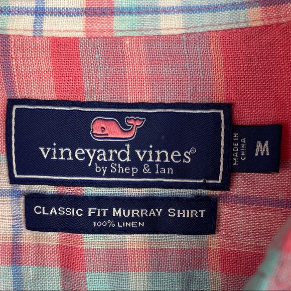 Vineyard Vines Classic Fit Murray Linen Shirt - Picture 3 of 5